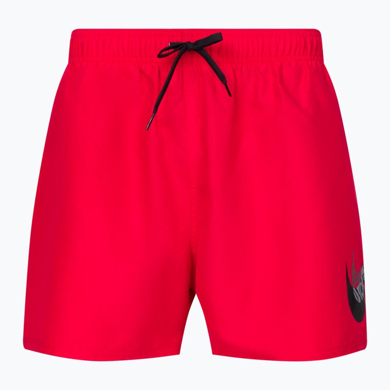 Men's Nike Liquify Swoosh 5" Volley swim shorts red NESSC611-614