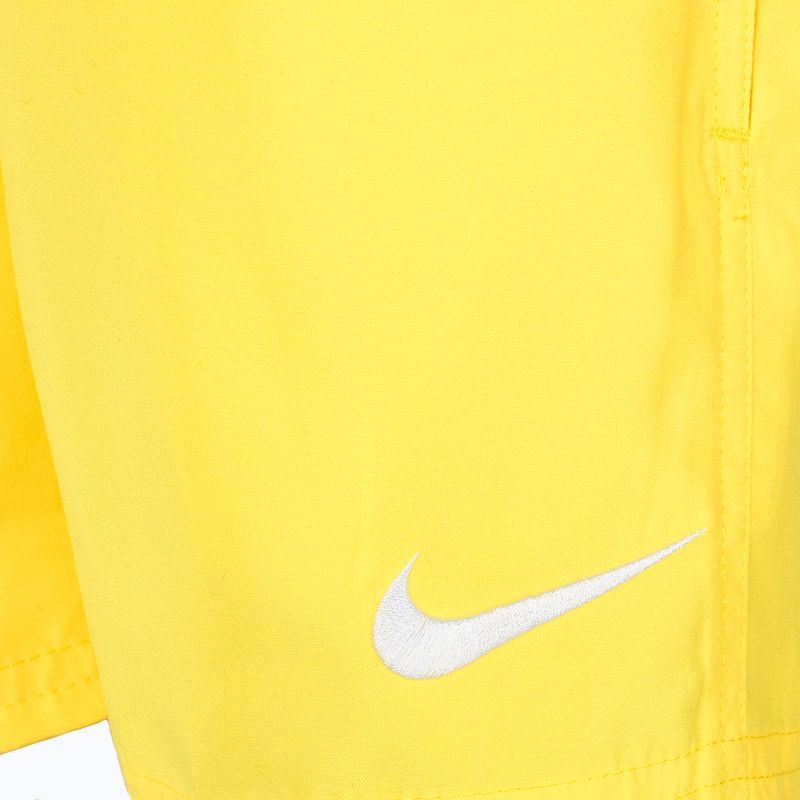 Nike Essential 4" Volley yellow children's swim shorts NESSB866-756 3