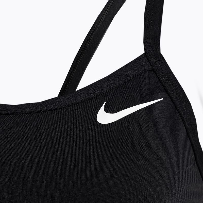 Women's swimsuit Nike Multiple Print Racerback Splice One jet black NESSC051-006 3