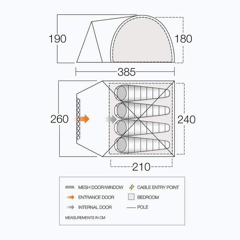 Vango Cragmor 400 tent 2