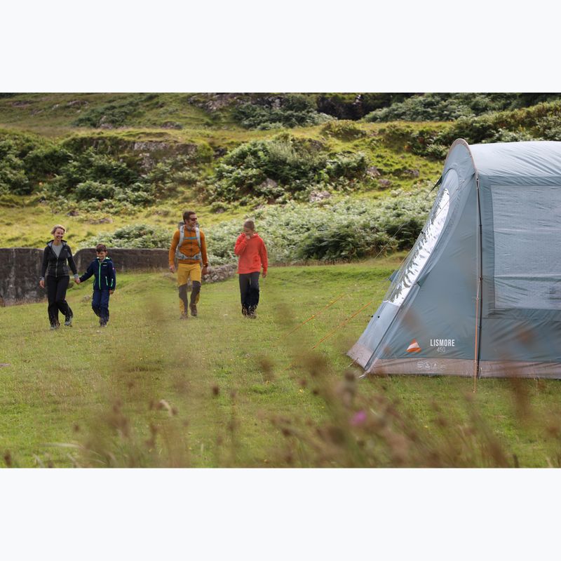 Vango Lismore 450 package mineral green 4-person camping tent 17