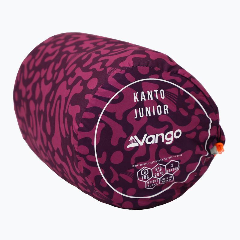 Vango Kanto Junior byzantium children's sleeping bag 7