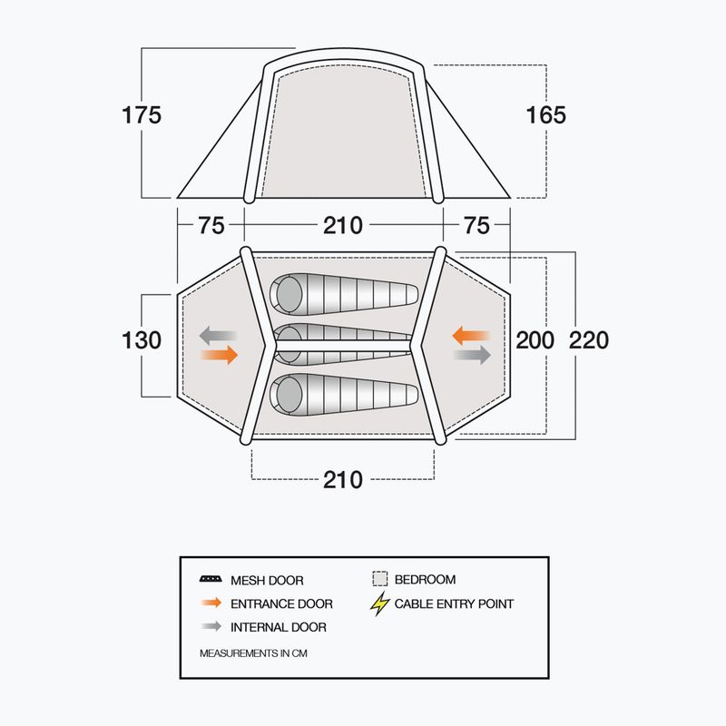 Vango Classic Air 300 vestibule 10