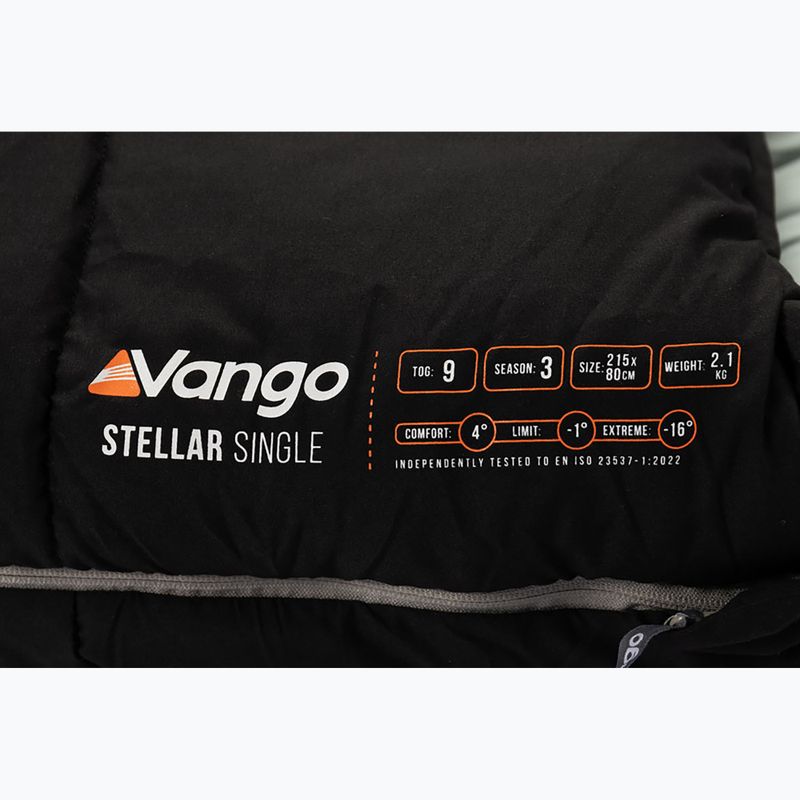 Vango Stellar sleeping bag single black 6