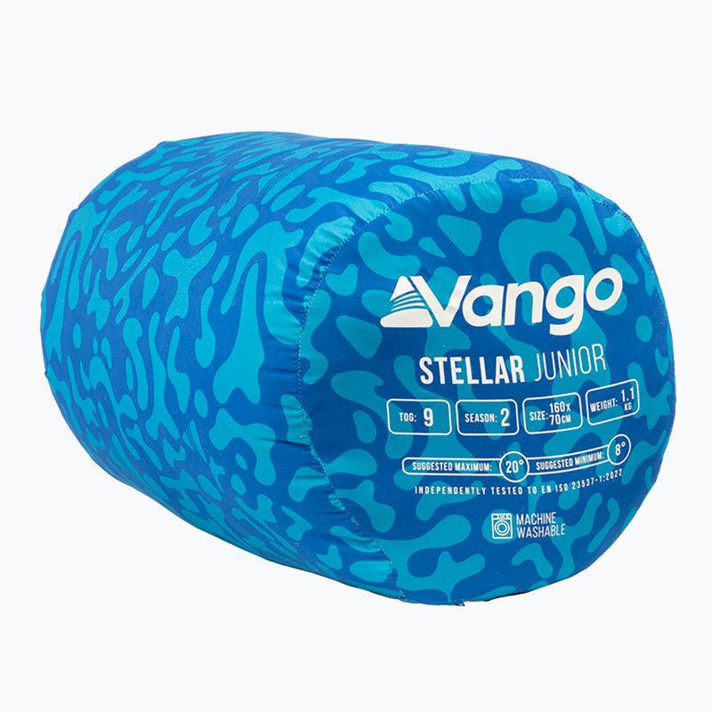 Vango Stellar Junior children's sleeping bag atlantic blue 4
