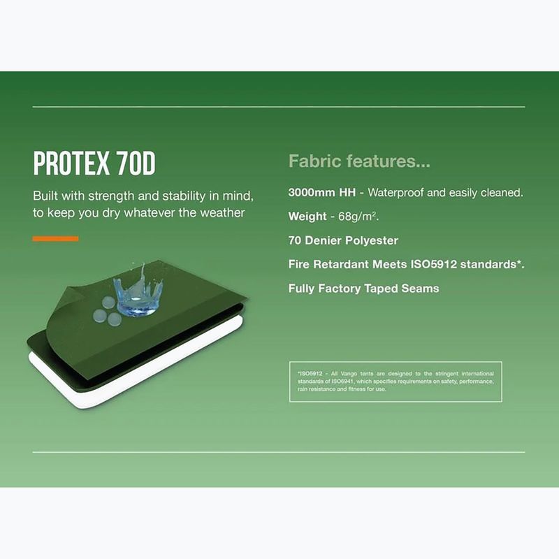 Trekking tent 3-osobowy Vango Nevis 300 pamir green 14
