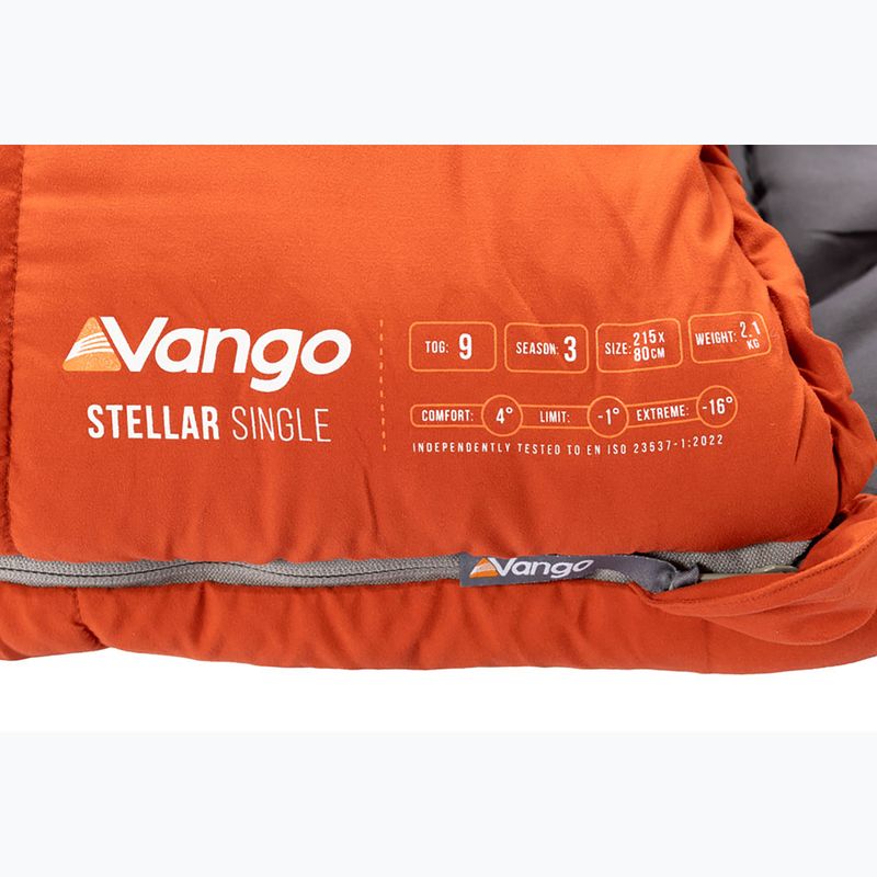 Vango Stellar Single harissa sleeping bag 6