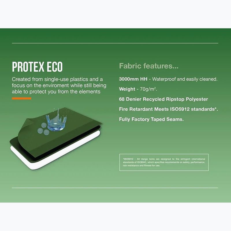 2-person trekking tent Vango Exedra 200 forest green 13