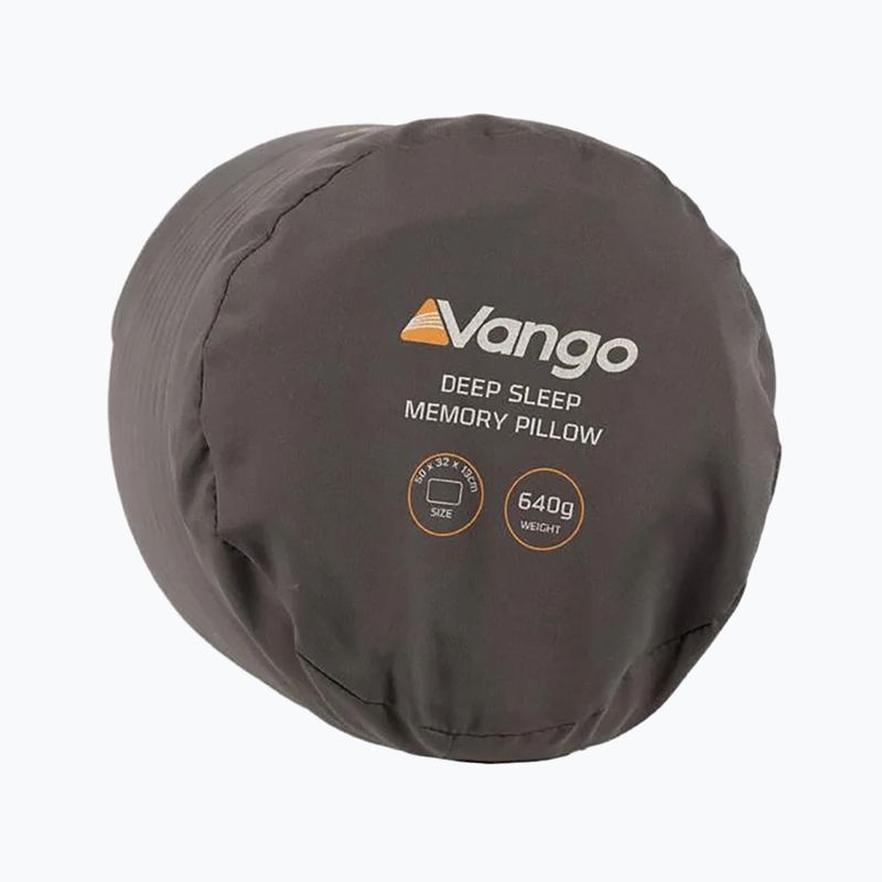 Travel pillow Vango Deep Sleep Memory shadow grey 4