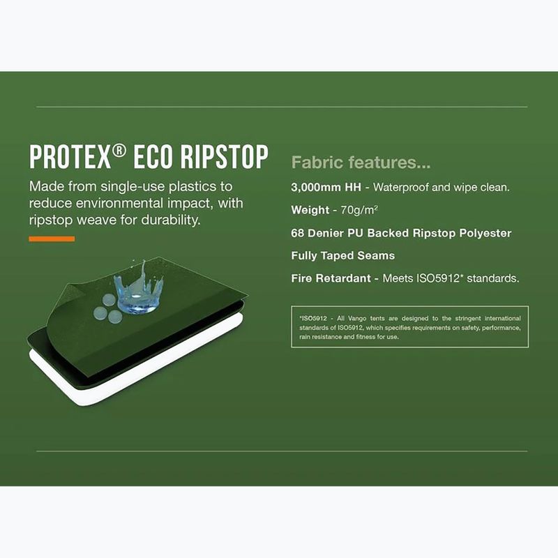 Trekking tent 3-osobowy Vango Exedra 300 forest green 14