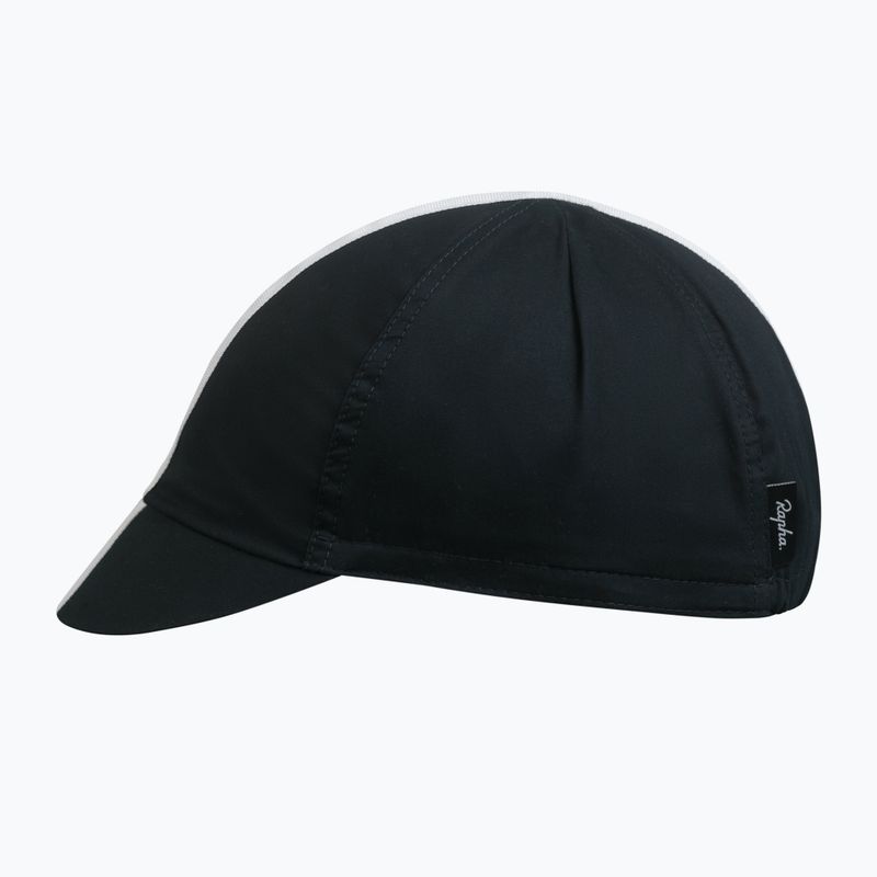 Cycling cap with peak Rapha Cap II black/white 5