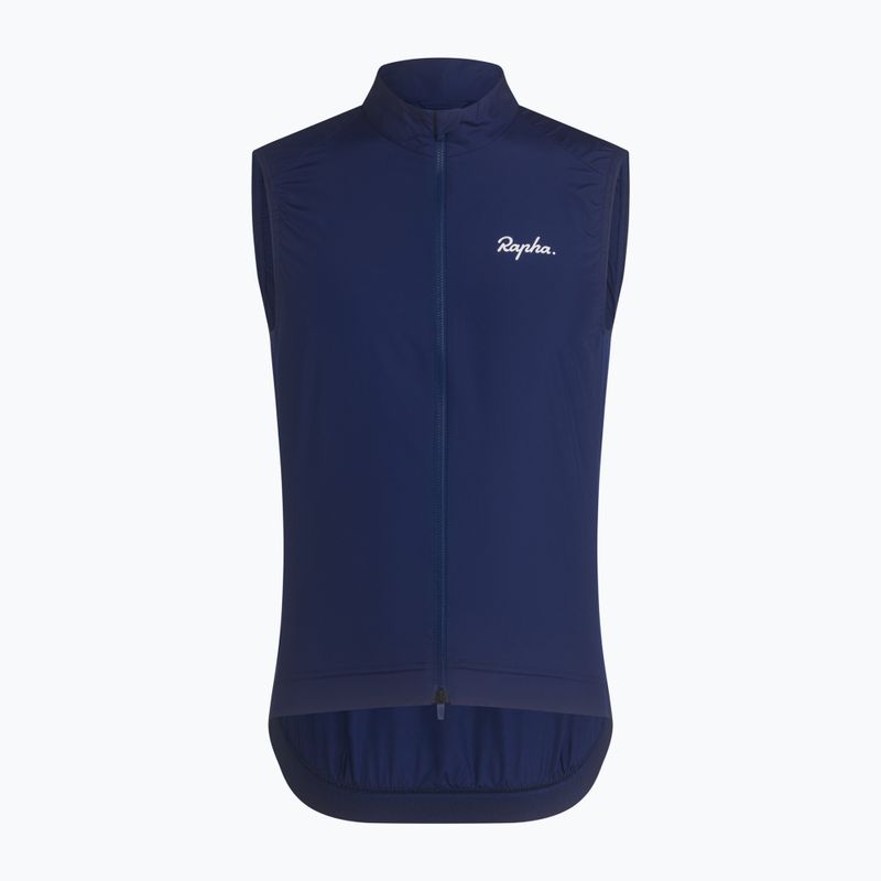 Men's cycling vest Rapha Core Gilet Navy/White 5