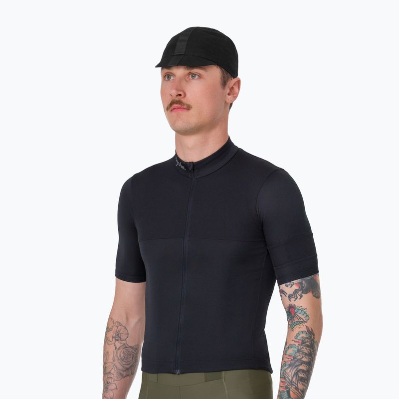 Men's cycling shirt Rapha Brevet Element Jersey black/dark grey 2