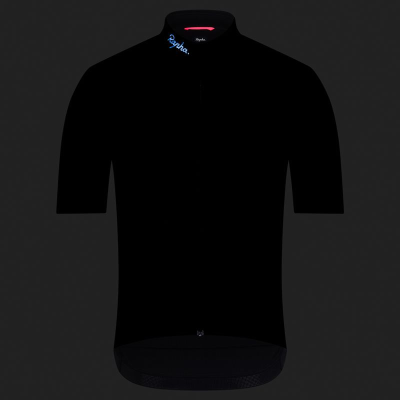 Men's cycling shirt Rapha Brevet Element Jersey black/dark grey 7