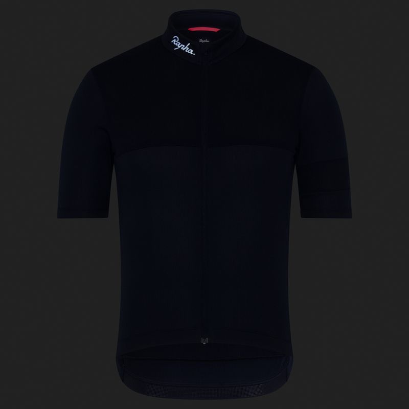 Men's cycling shirt Rapha Brevet Element Jersey dark navy/white 7