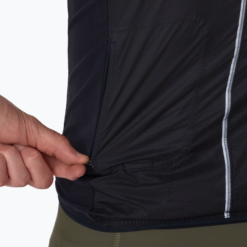 Men's cycling jacket Rapha Brevet Element Wind Jacket black/grey 4