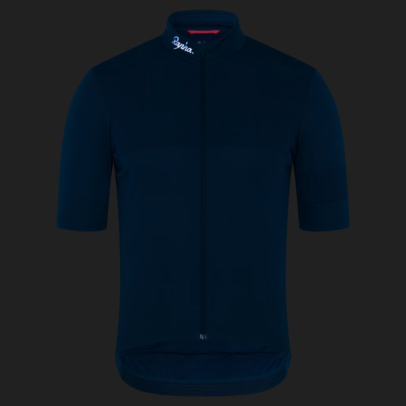Men's cycling shirt Rapha Brevet Element Jersey jewelled blue/navy 3