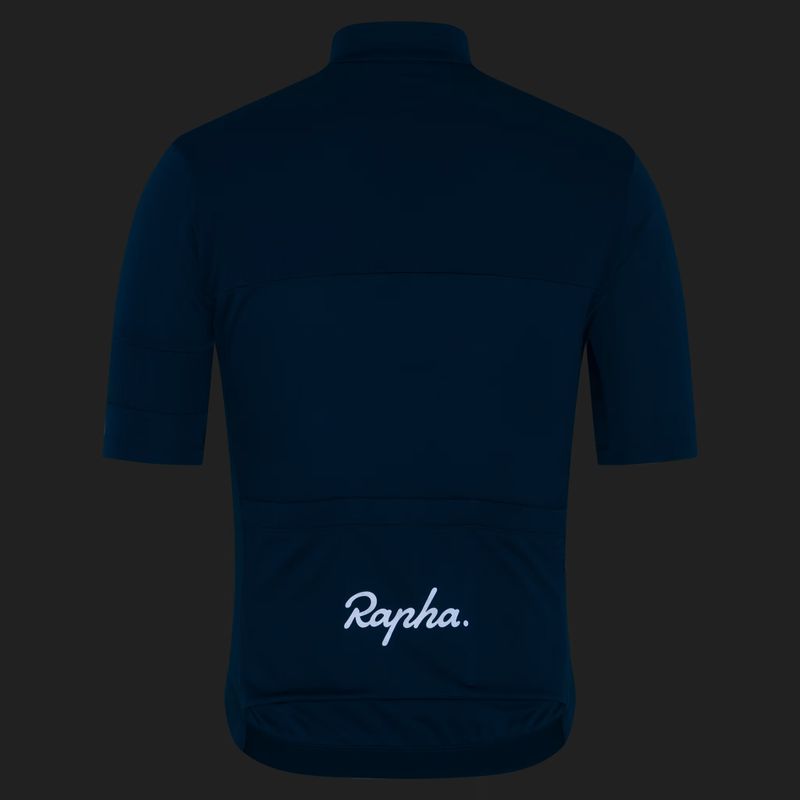 Men's cycling shirt Rapha Brevet Element Jersey jewelled blue/navy 4