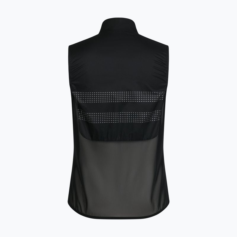 Women's cycling vest Rapha Brevet Gilet III black/silver 2