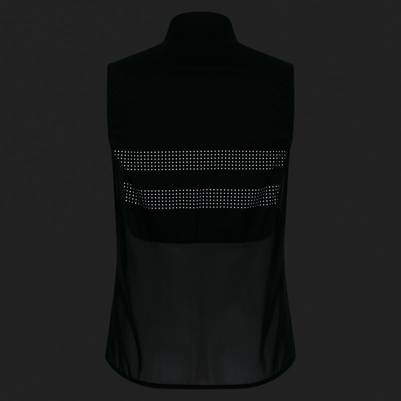 Women's cycling vest Rapha Brevet Gilet III black/silver 4