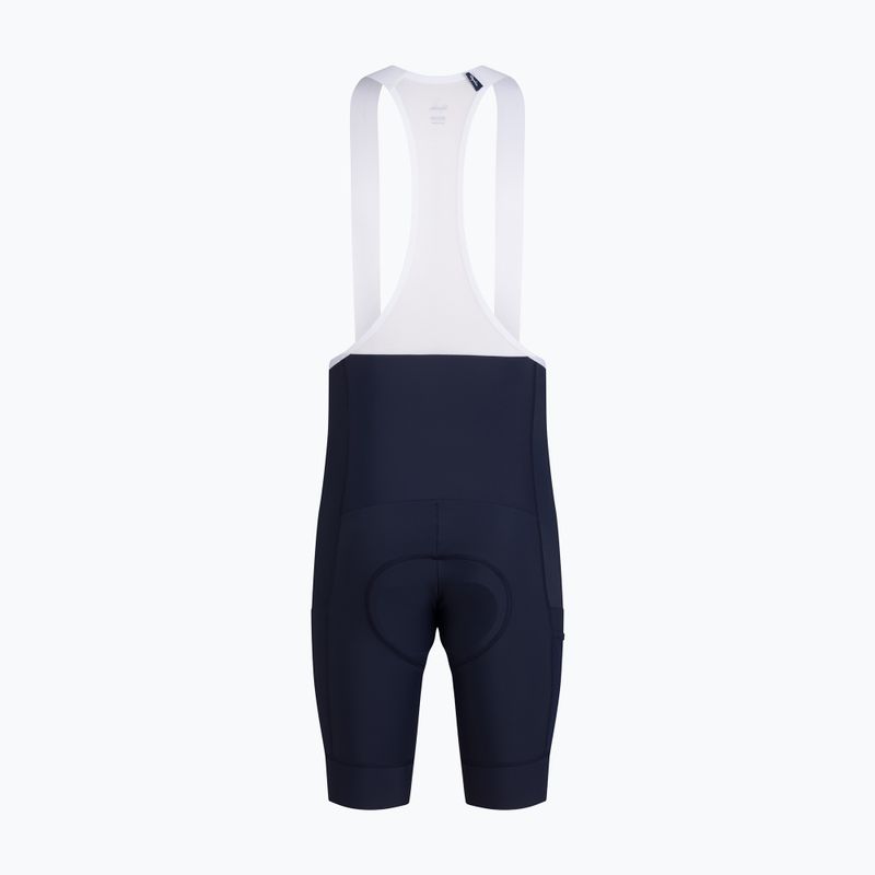 Men's cycling shorts Rapha Brevet Element Cargo Bib Shorts dark navy/white 6