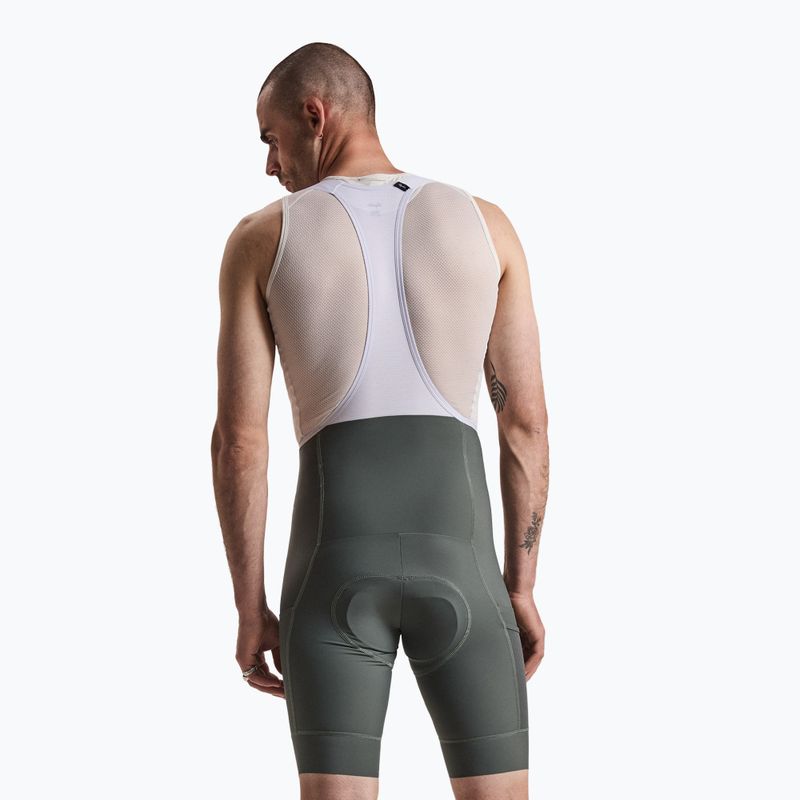 Men's cycling shorts Rapha Brevet Element Cargo Bib Shorts onyx/white 2