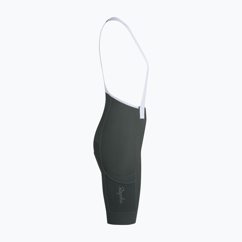 Women's cycling shorts Rapha Brevet Element Cargo Bib Shorts onyx/white 4