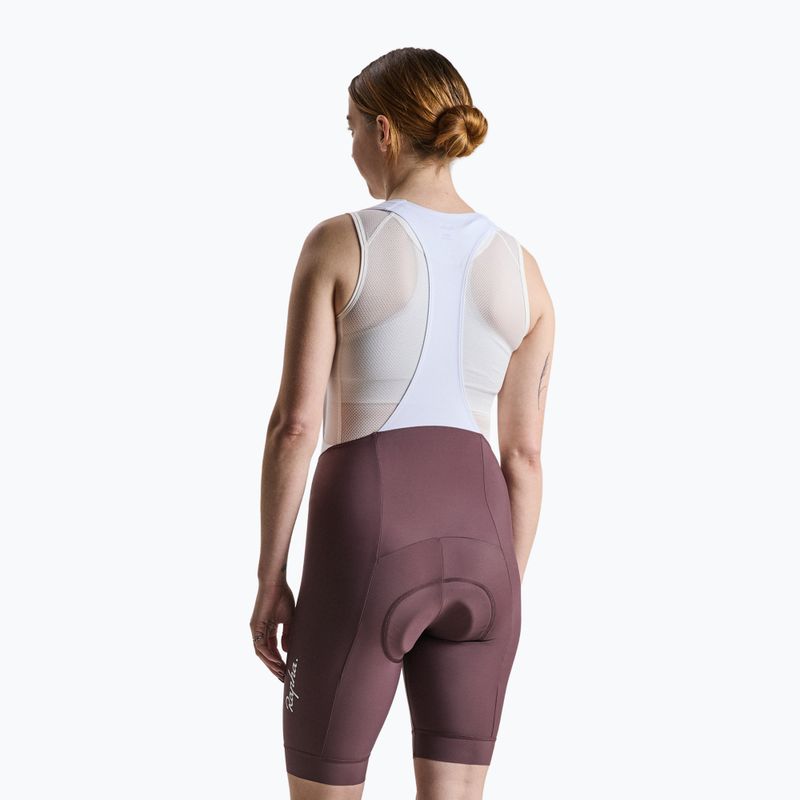 Women's cycling shorts Rapha Core Bib Shorts huckleberry/white 2