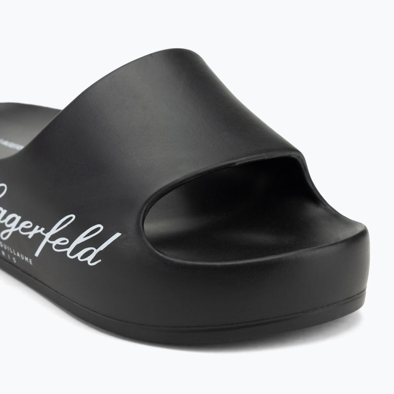 Women's flip-flops KARL LAGERFELD Kobo II Hotel Logo black eco eva 7