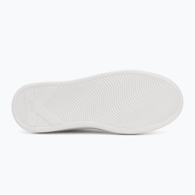 Women's shoes KARL LAGERFELD Kapri Nft Lo Lace white leather 4