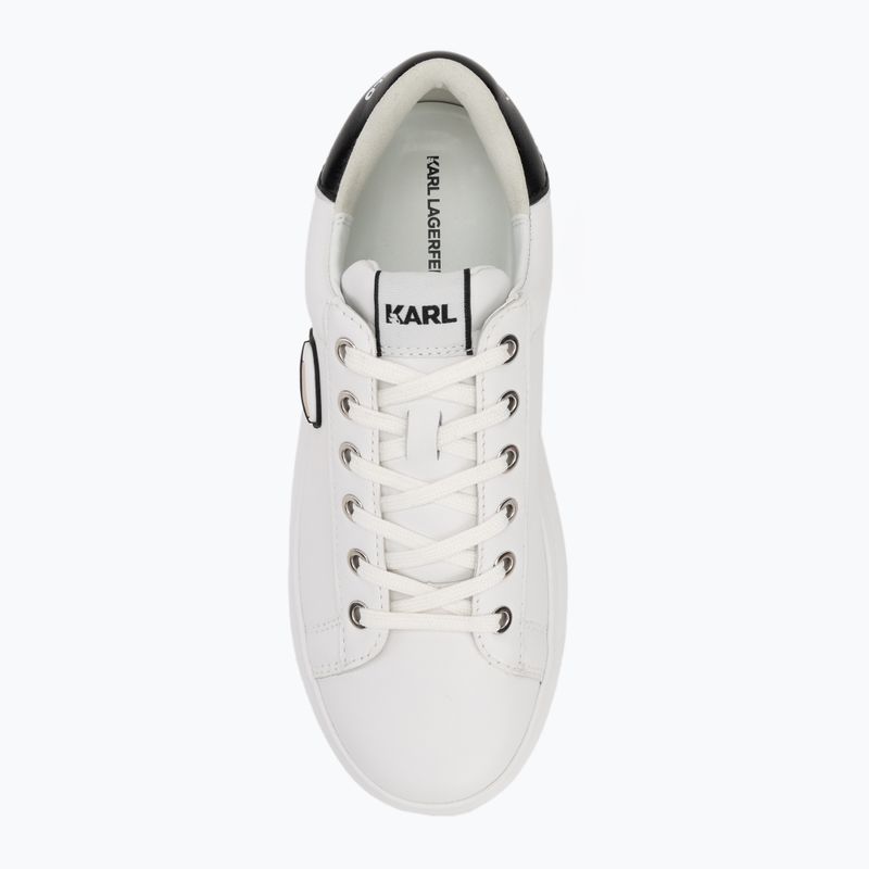 Women's shoes KARL LAGERFELD Kapri Nft Lo Lace white leather 5