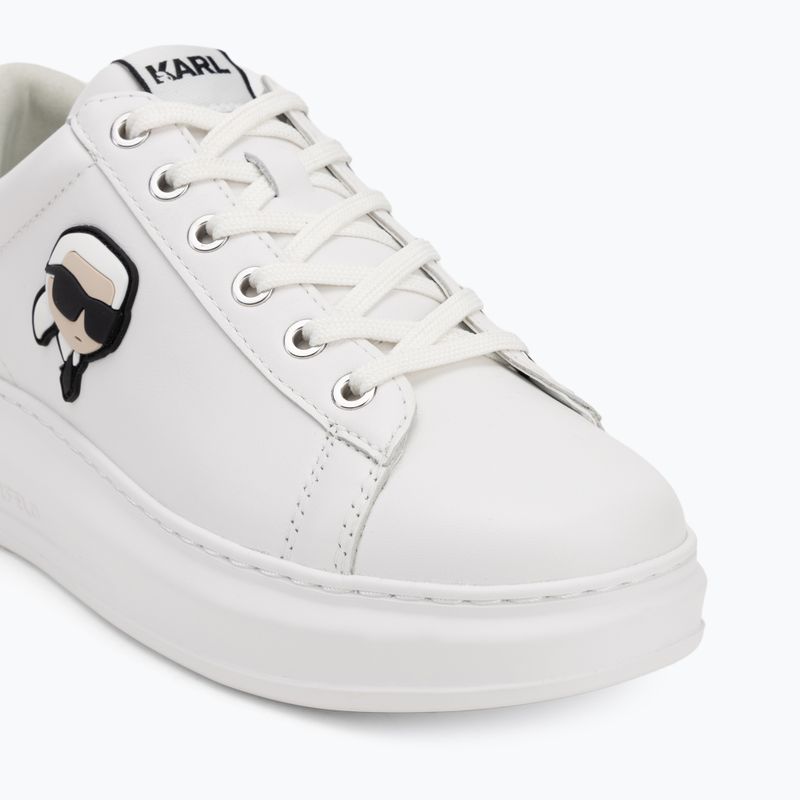 Women's shoes KARL LAGERFELD Kapri Nft Lo Lace white leather 7