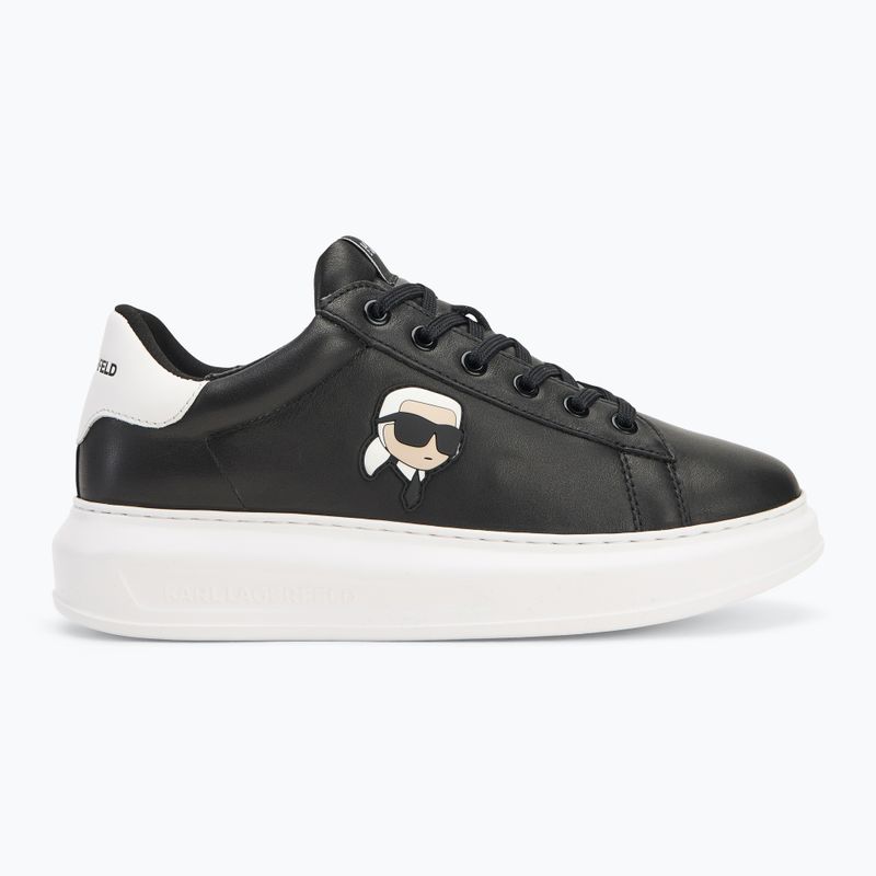Men's shoes KARL LAGERFELD Kapri Nft black leather 2
