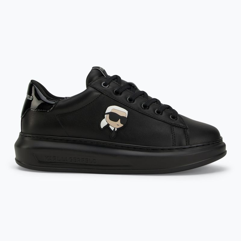Men's shoes KARL LAGERFELD Kapri Nft black leather/mono 2