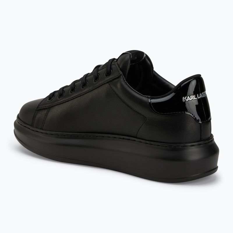 Men's shoes KARL LAGERFELD Kapri Nft black leather/mono 3