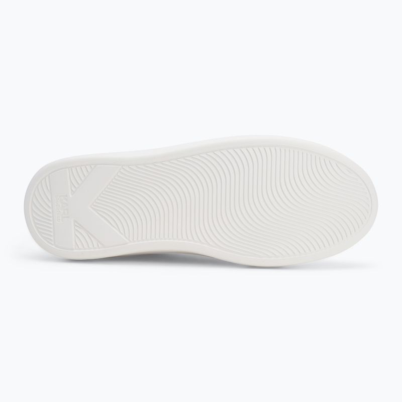 KARL LAGERFELD men's shoes Kapri Nft white leather 4