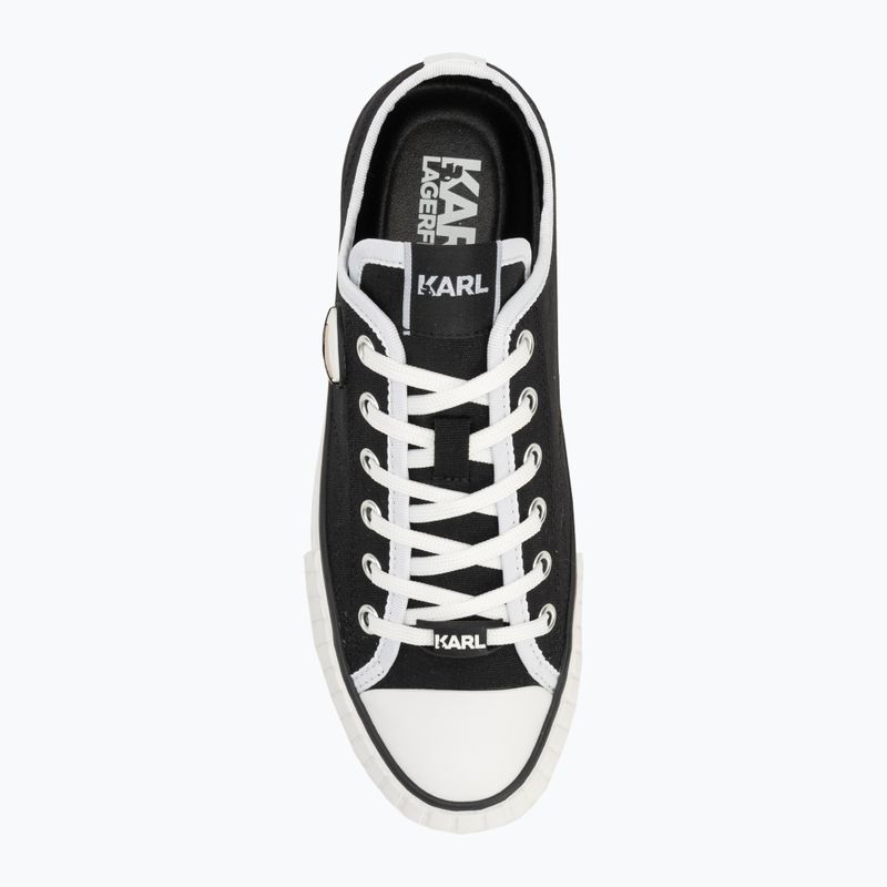 KARL LAGERFELD Kampus Max Nft black canvas women's shoes 5