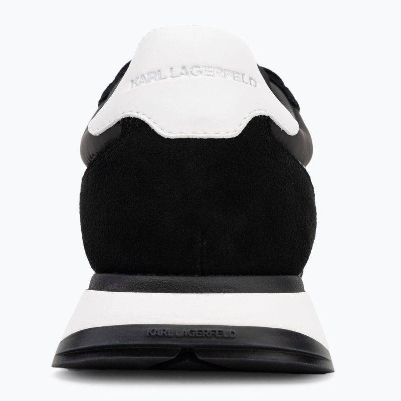 KARL LAGERFELD women's shoes Kairo Kl Sidetrim black leather/textille 6