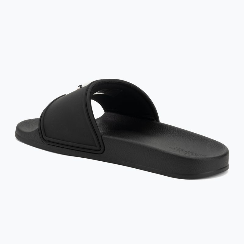 KARL LAGERFELD women's flip-flops Kondo 2.0 NFT black rubber 3