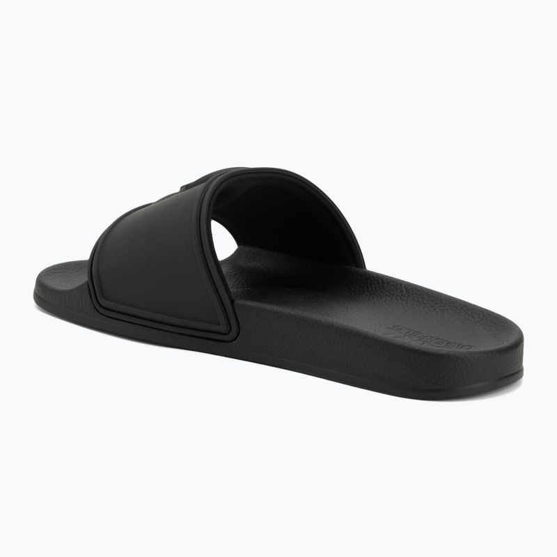 KARL LAGERFELD women's flip-flops Kondo 2.0 NFT Relief black rubber 3