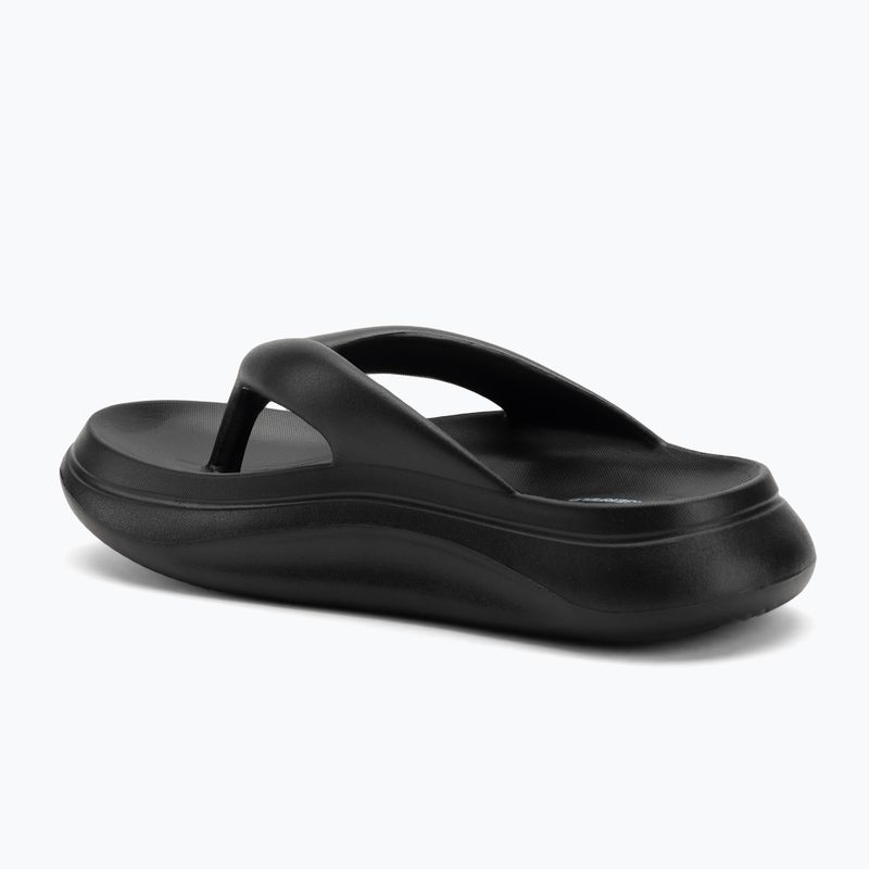 Women's KARL LAGERFELD Skoona II Hotel Thong black rubber flip flops 3