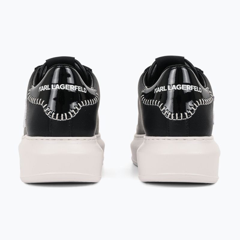 Women's shoes KARL LAGERFELD Kapri Cornelly Signia Stitch black leather 2