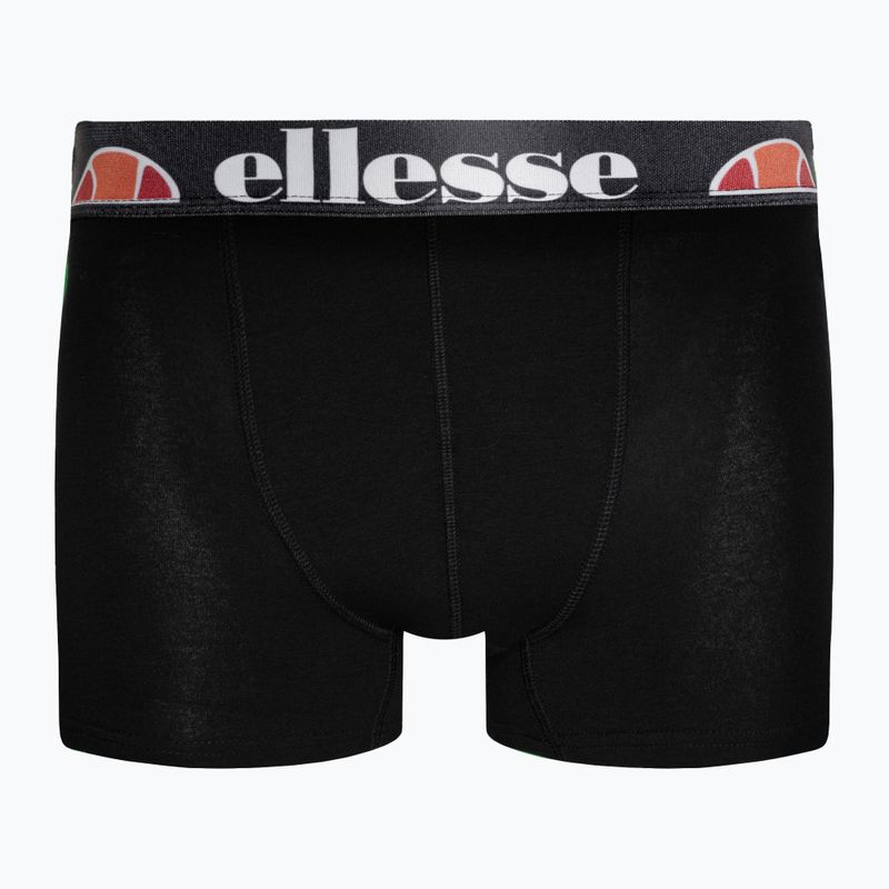 Ellesse Grillo men's boxer shorts 3 pairs black/grey/white 3