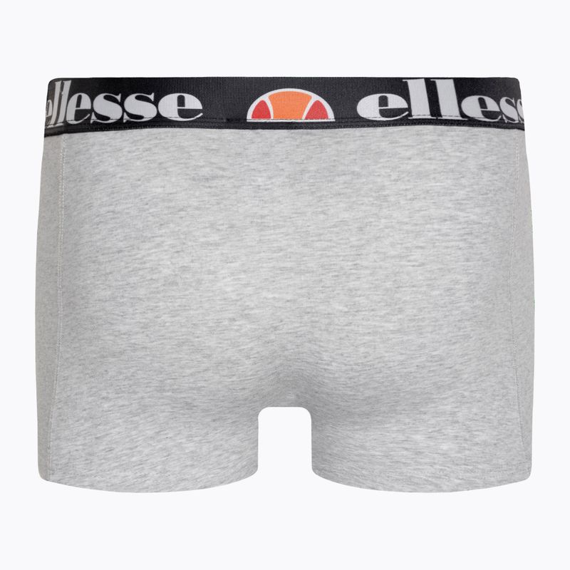 Ellesse Grillo men's boxer shorts 3 pairs black/grey/white 5