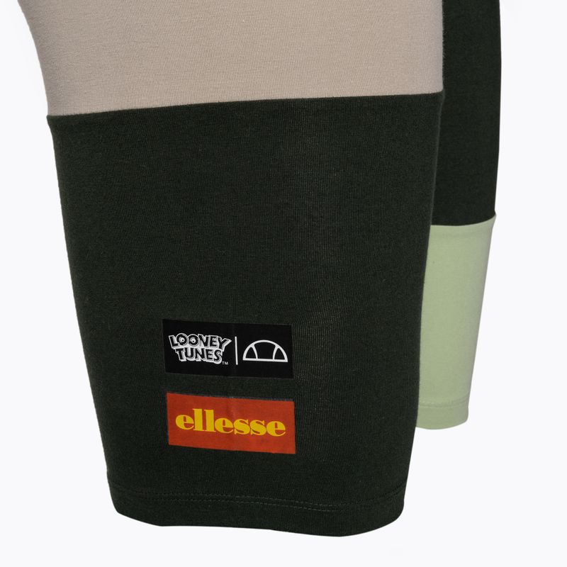 Ellesse Twabbit dark green women's training shorts 4