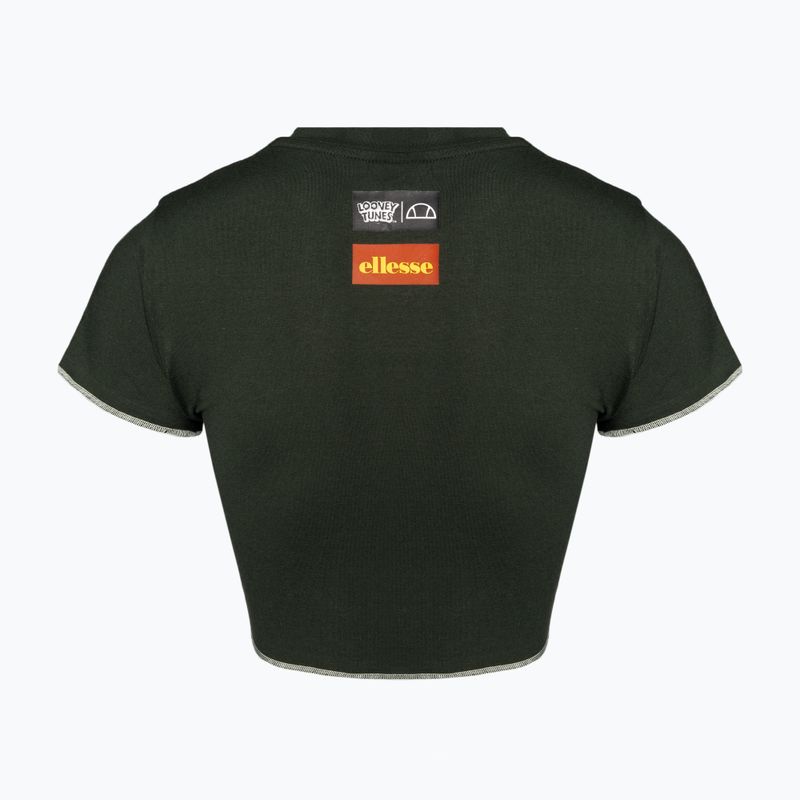 Ellesse women's Tweetest Crop dark green T-shirt 2