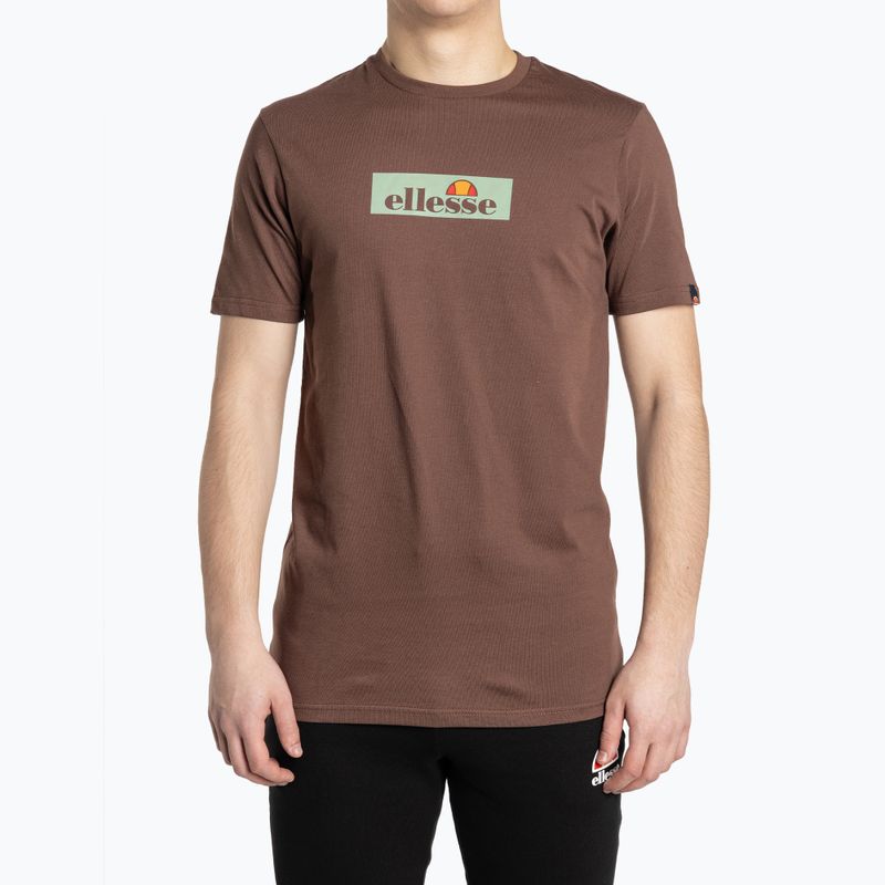 Ellesse men's Terraforma brown T-shirt