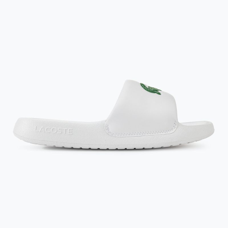 Lacoste men's slides 45CMA0002 white/green 2