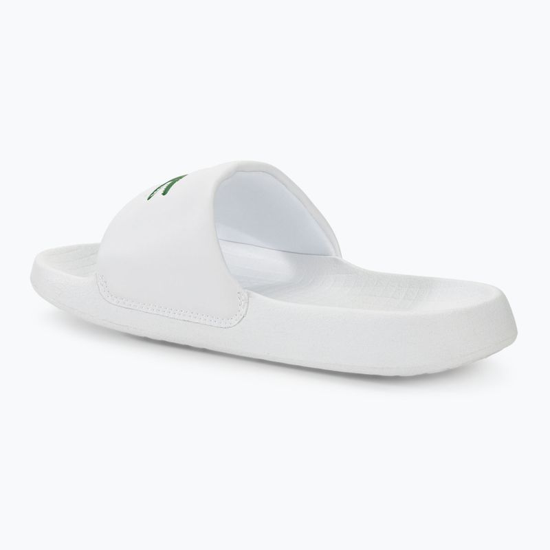 Lacoste men's slides 45CMA0002 white/green 3