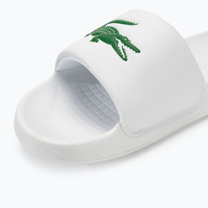 Lacoste men's slides 45CMA0002 white/green 7